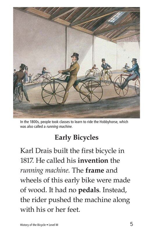 History of the Bicycle绘本故事第4页