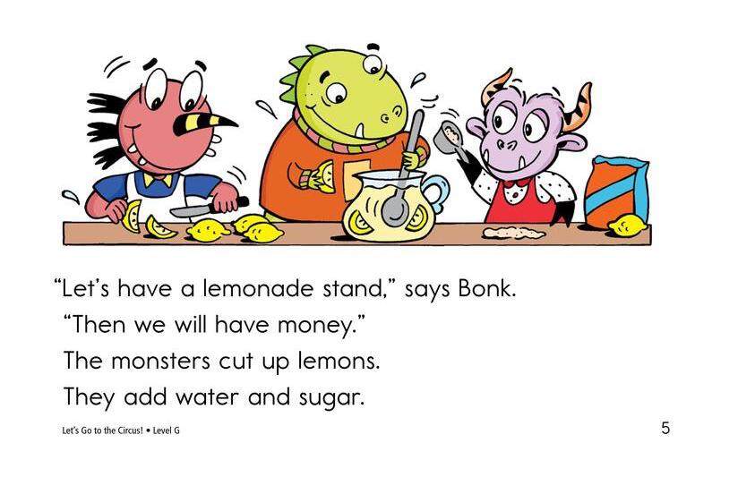 Let's Go to the Circus!绘本故事第5页