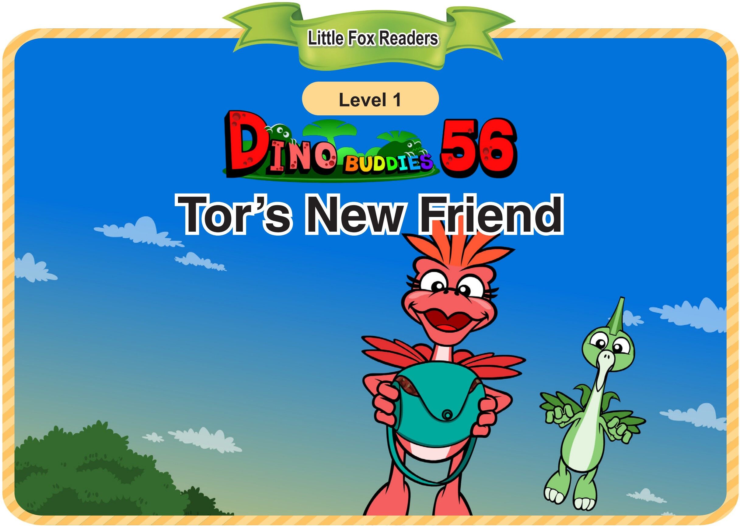 Tor's New Friend绘本故事第2页