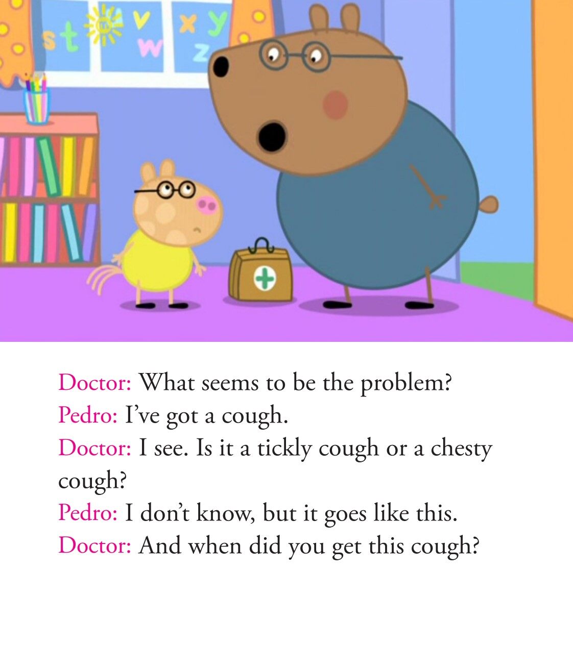 Pedro's Cough绘本故事第5页