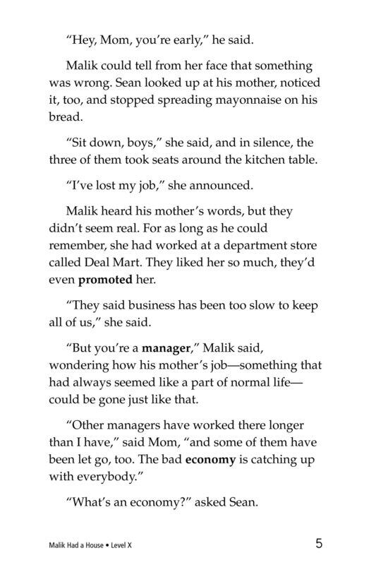 Malik Had a House绘本故事第4页