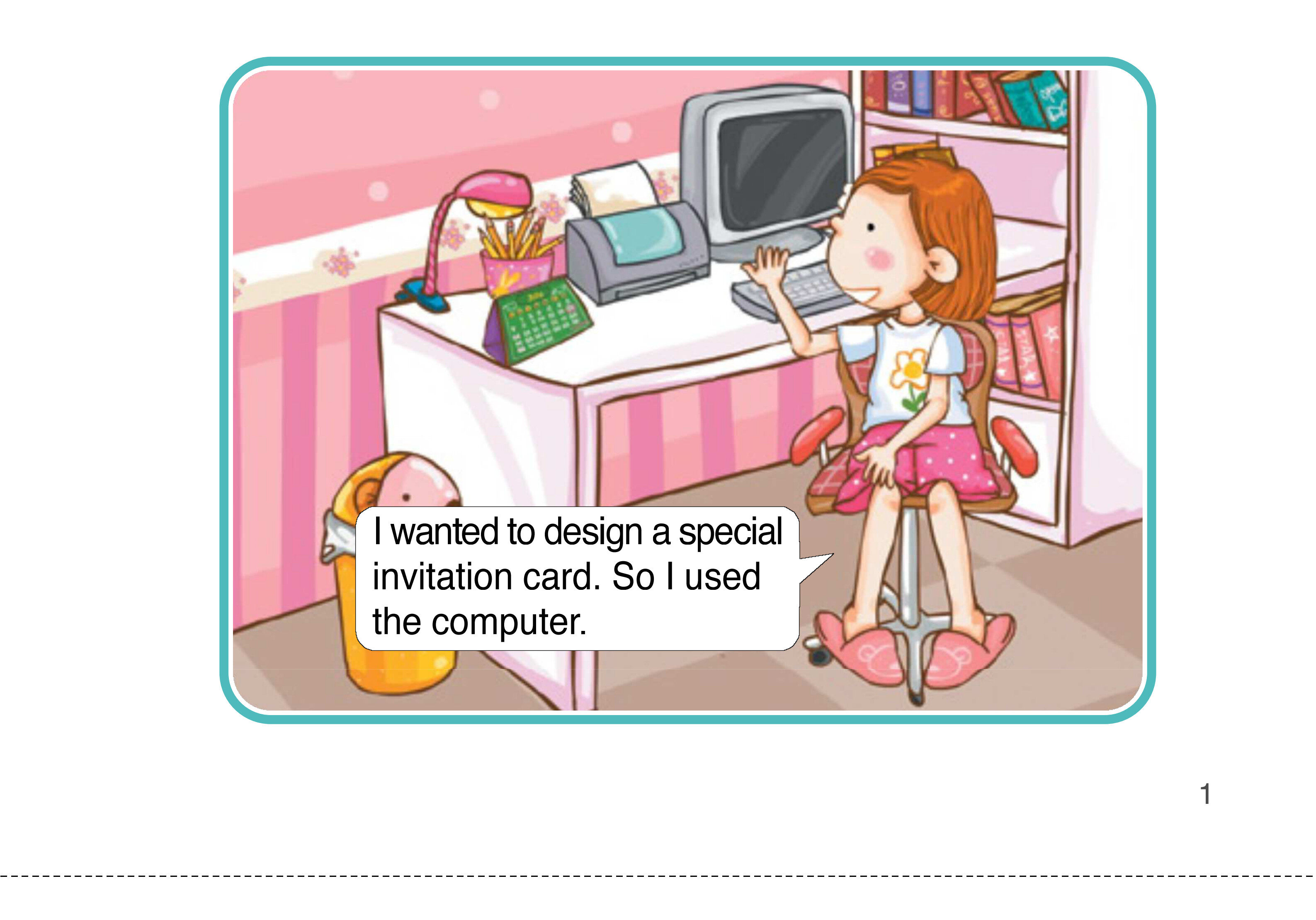 A Birthday Invitation绘本故事第2页