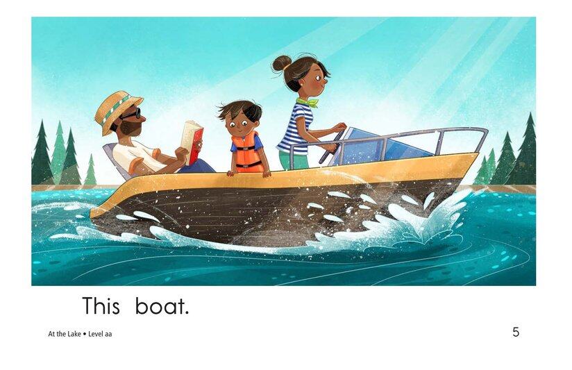 At the Lake绘本故事第5页