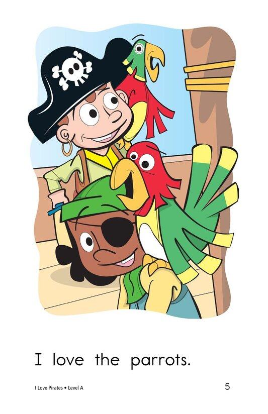 I Love Pirates绘本故事第5页