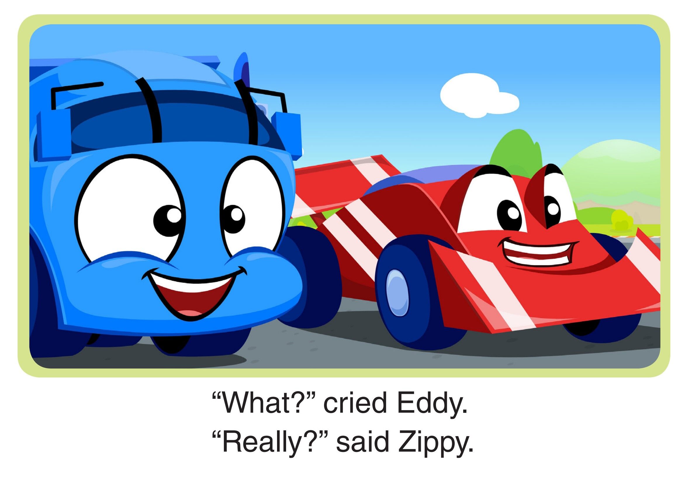 The Racing Team绘本故事第3页