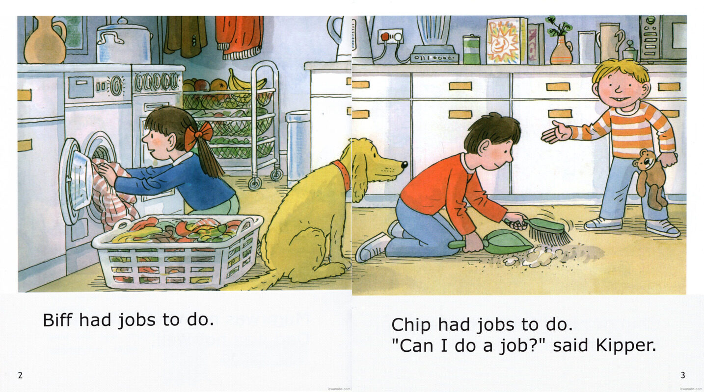 Got a Job绘本故事第4页