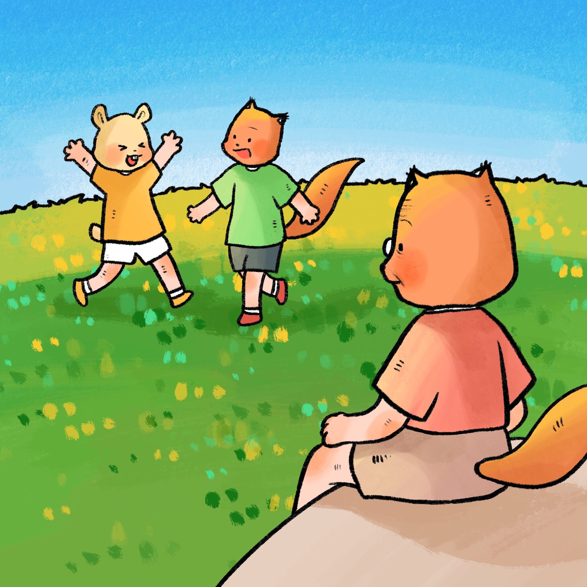 别想把我骗走绘本故事第4页