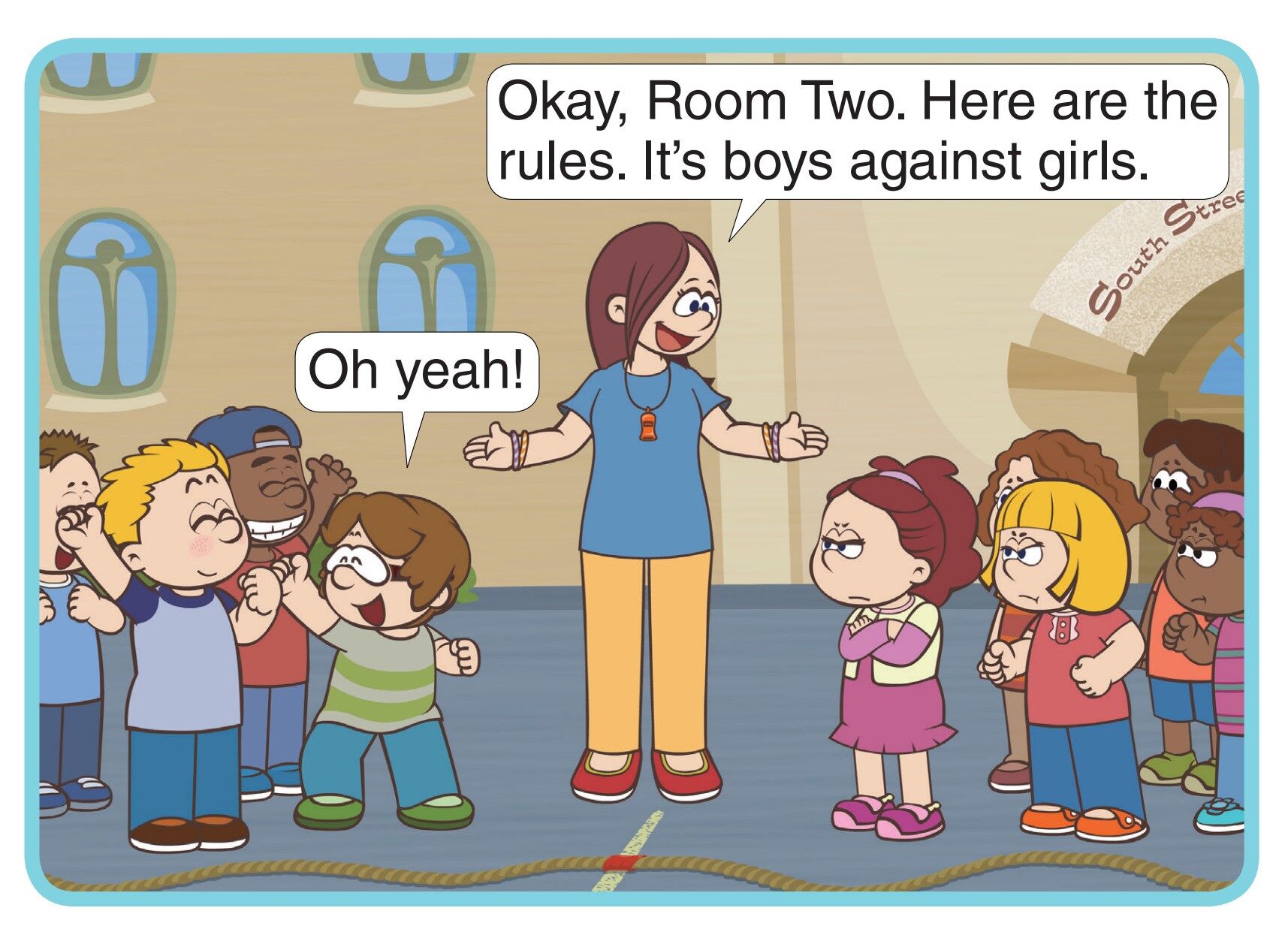 Boys Against Girls绘本故事第3页