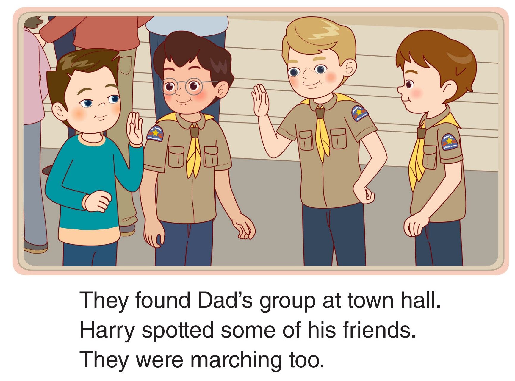 Harry's Parade绘本故事第5页