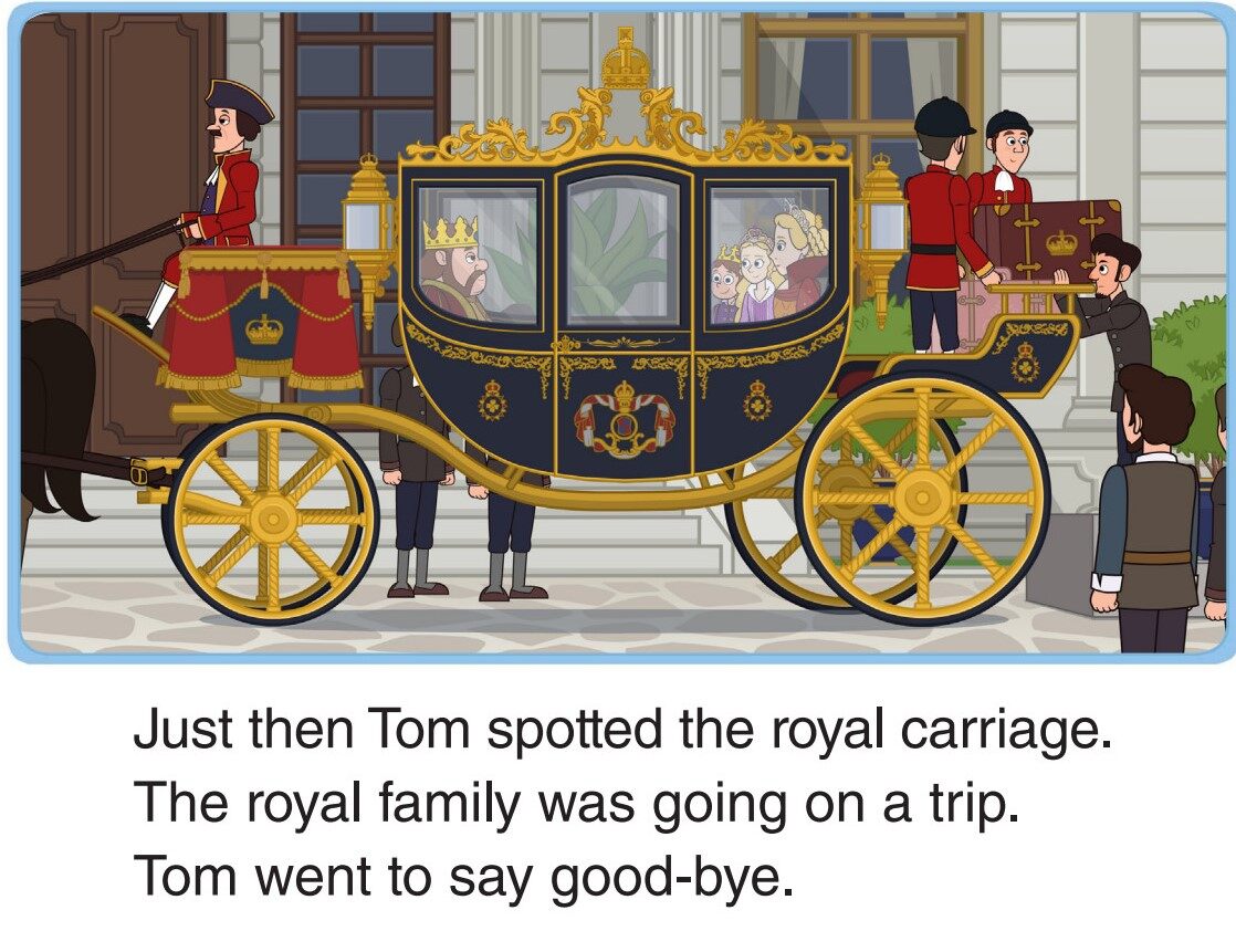 The Royal Family Goes on a Trip绘本故事第5页