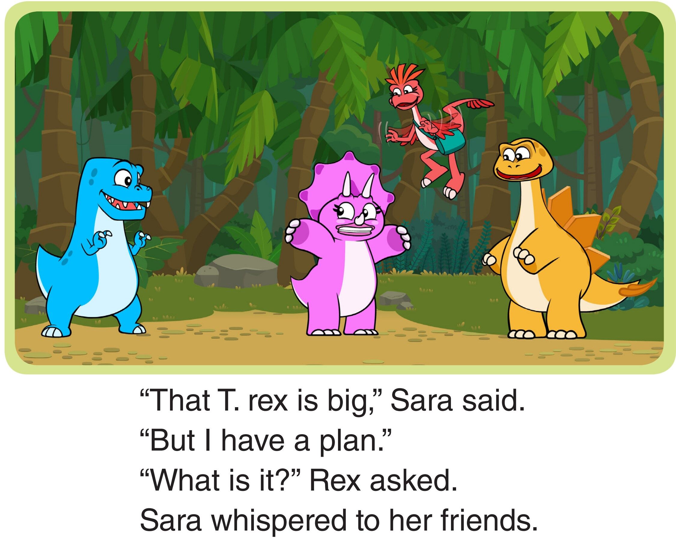 Sara's Plan绘本故事第3页