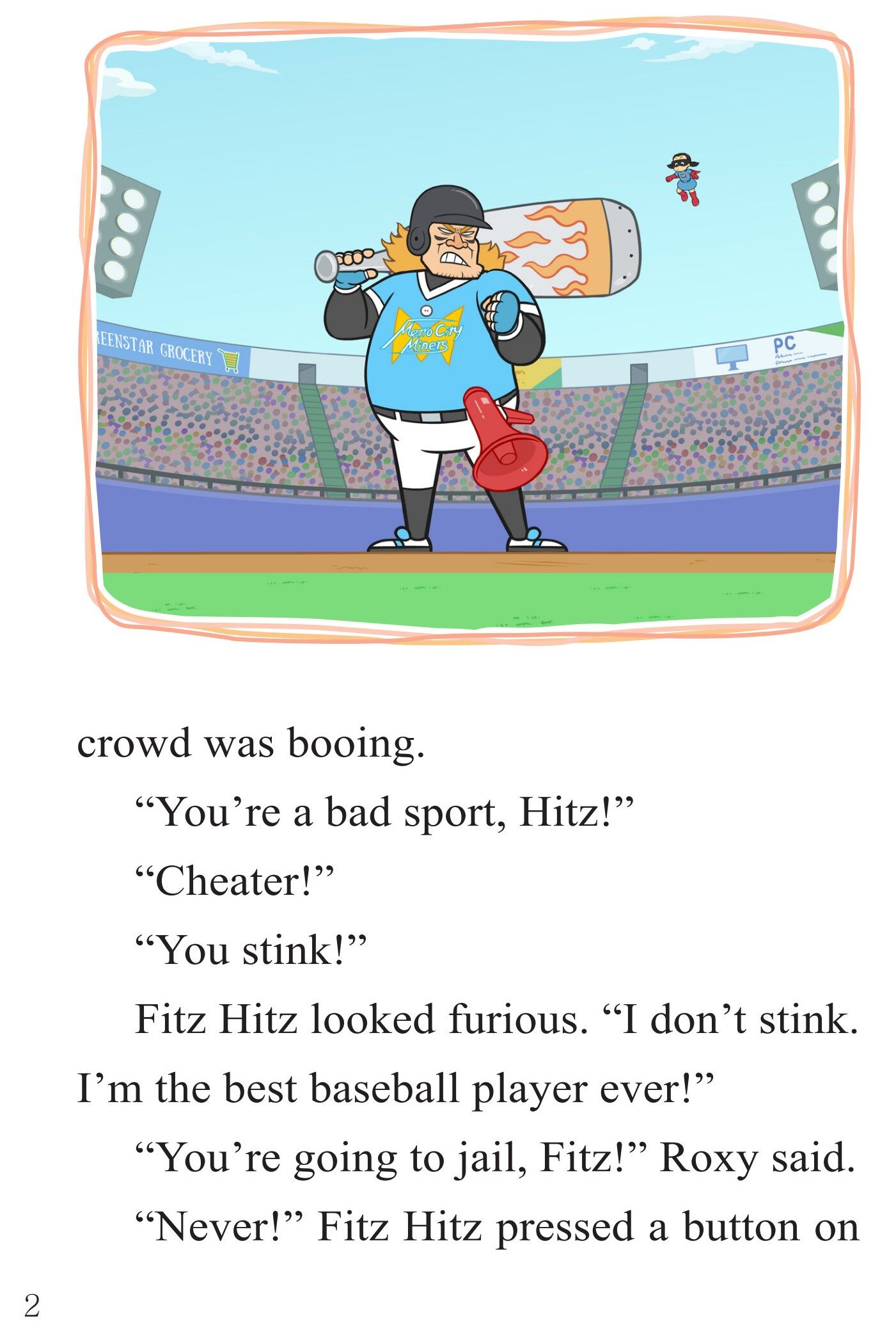 Home Run！绘本故事第4页