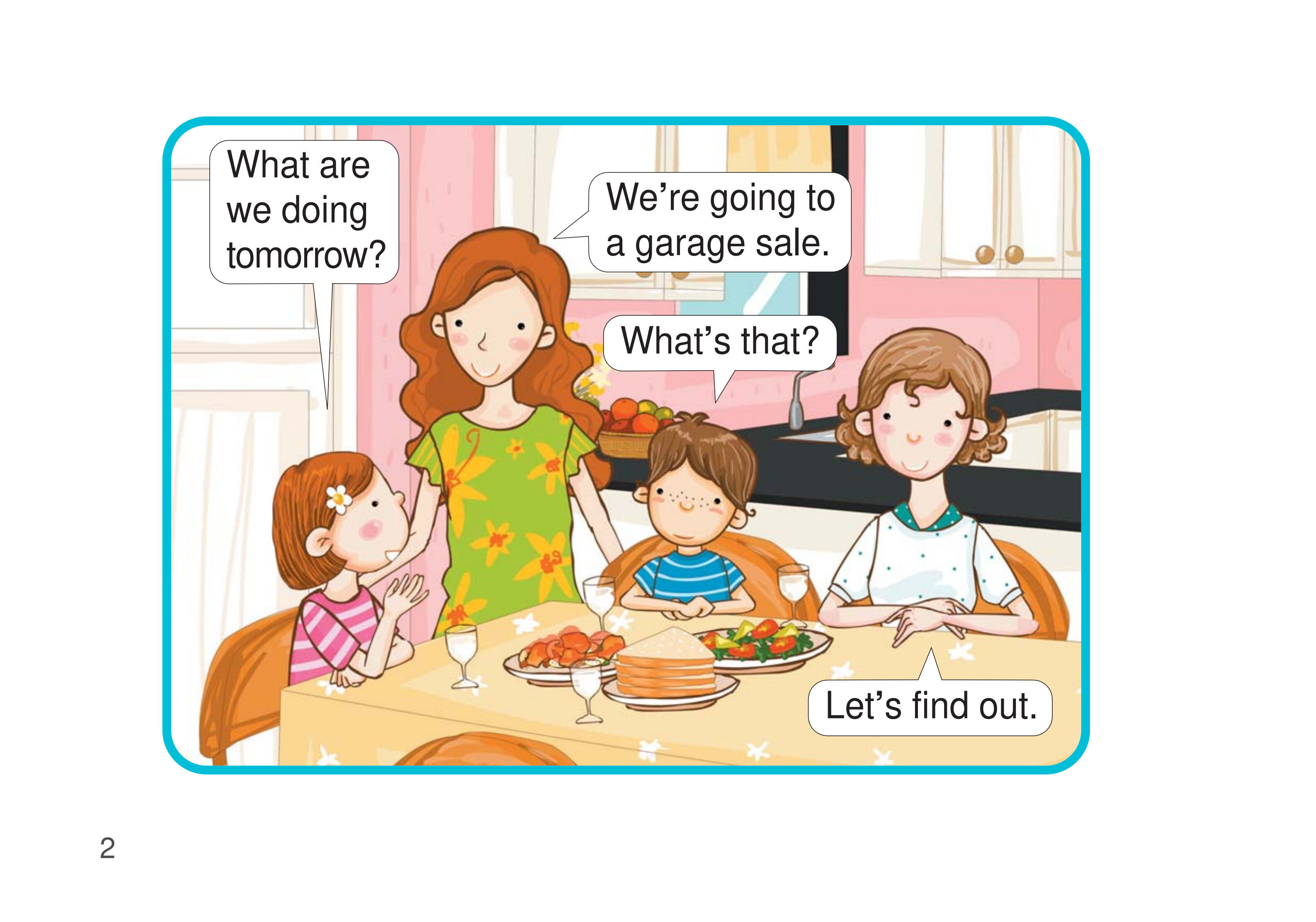 The Garage Sale绘本故事第3页