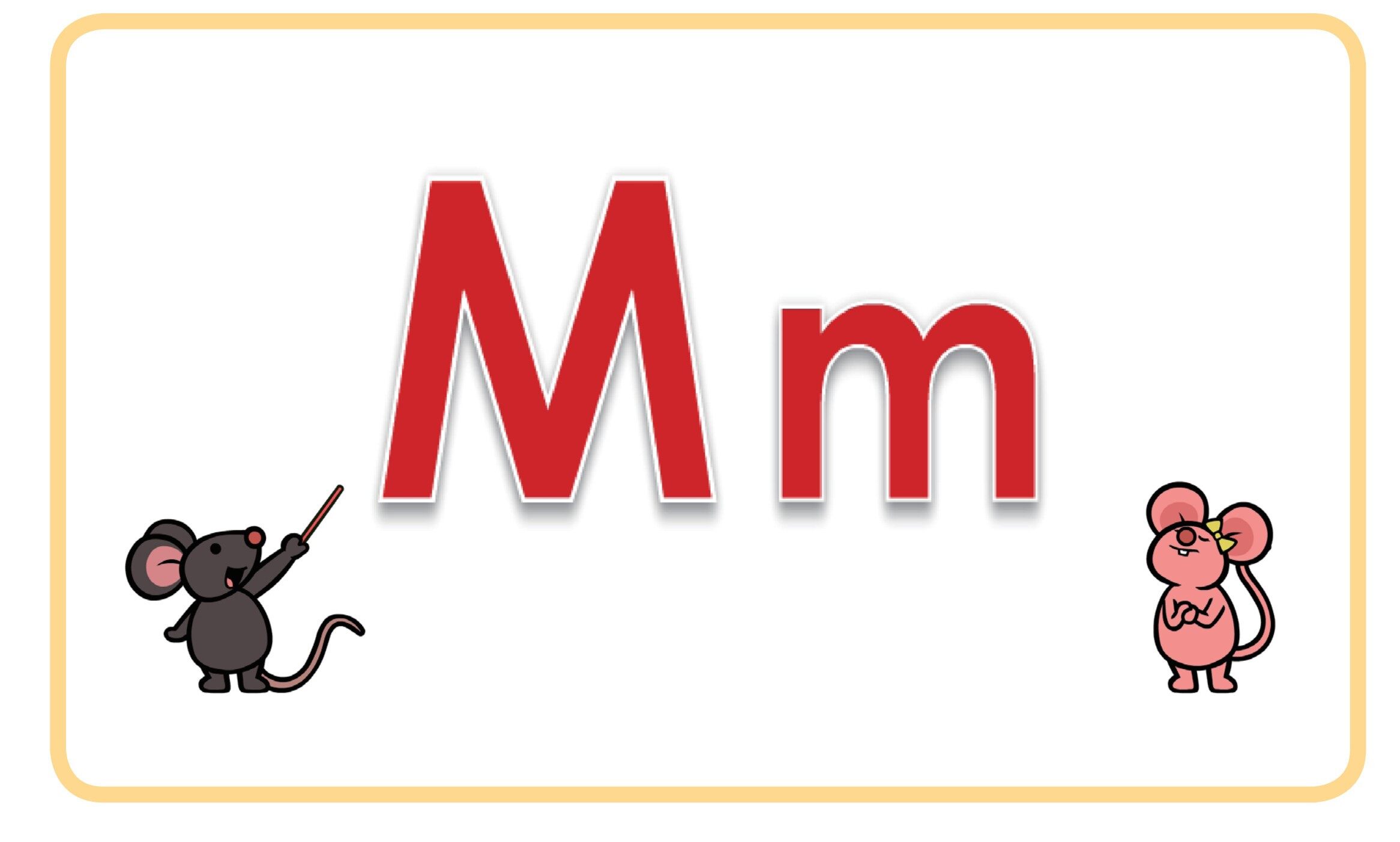 Letter Mm绘本故事第2页