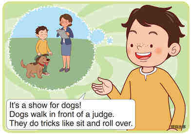 A Dog Show Is Coming!绘本故事第4页