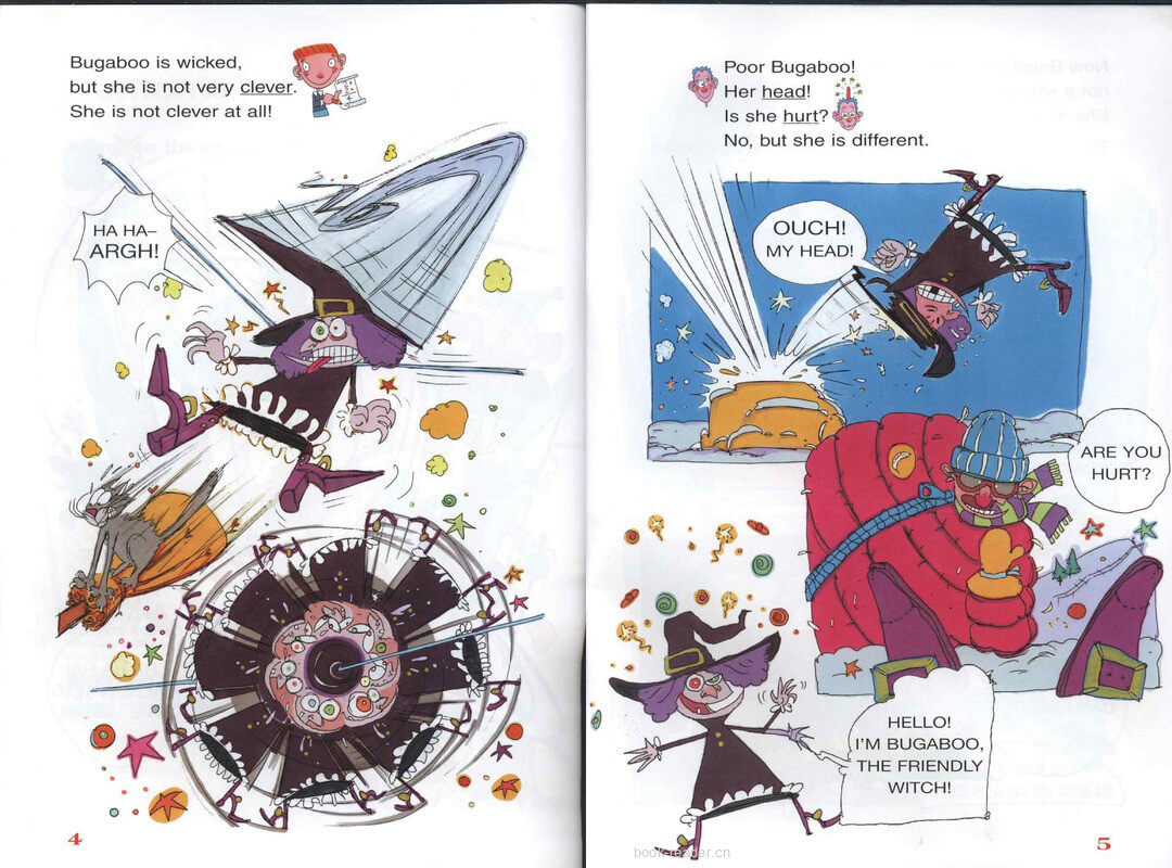 Bugaboo the Wicked Witch绘本故事第4页