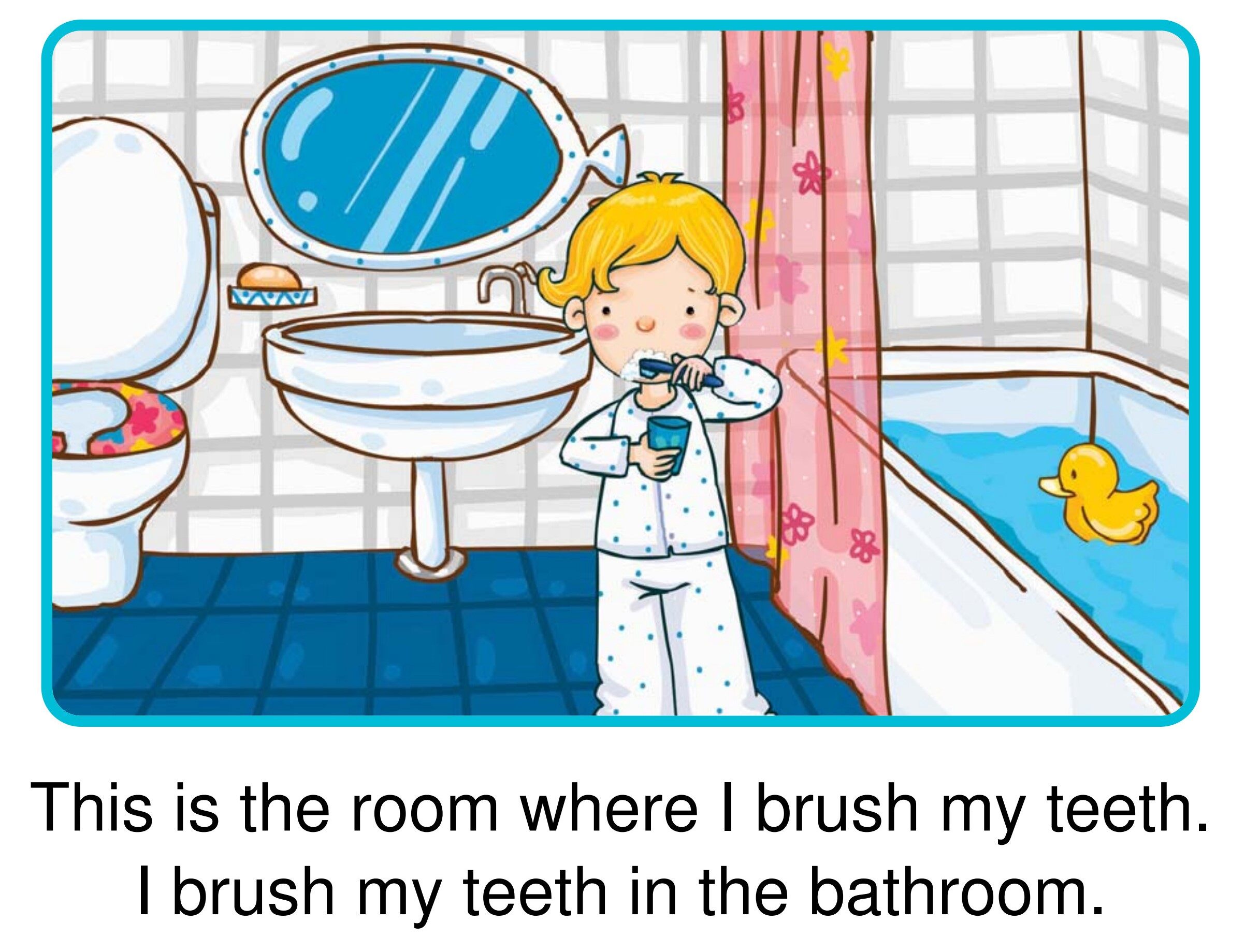 In My House绘本故事第3页