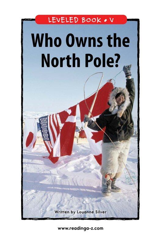 Who Owns the North Pole绘本故事第2页