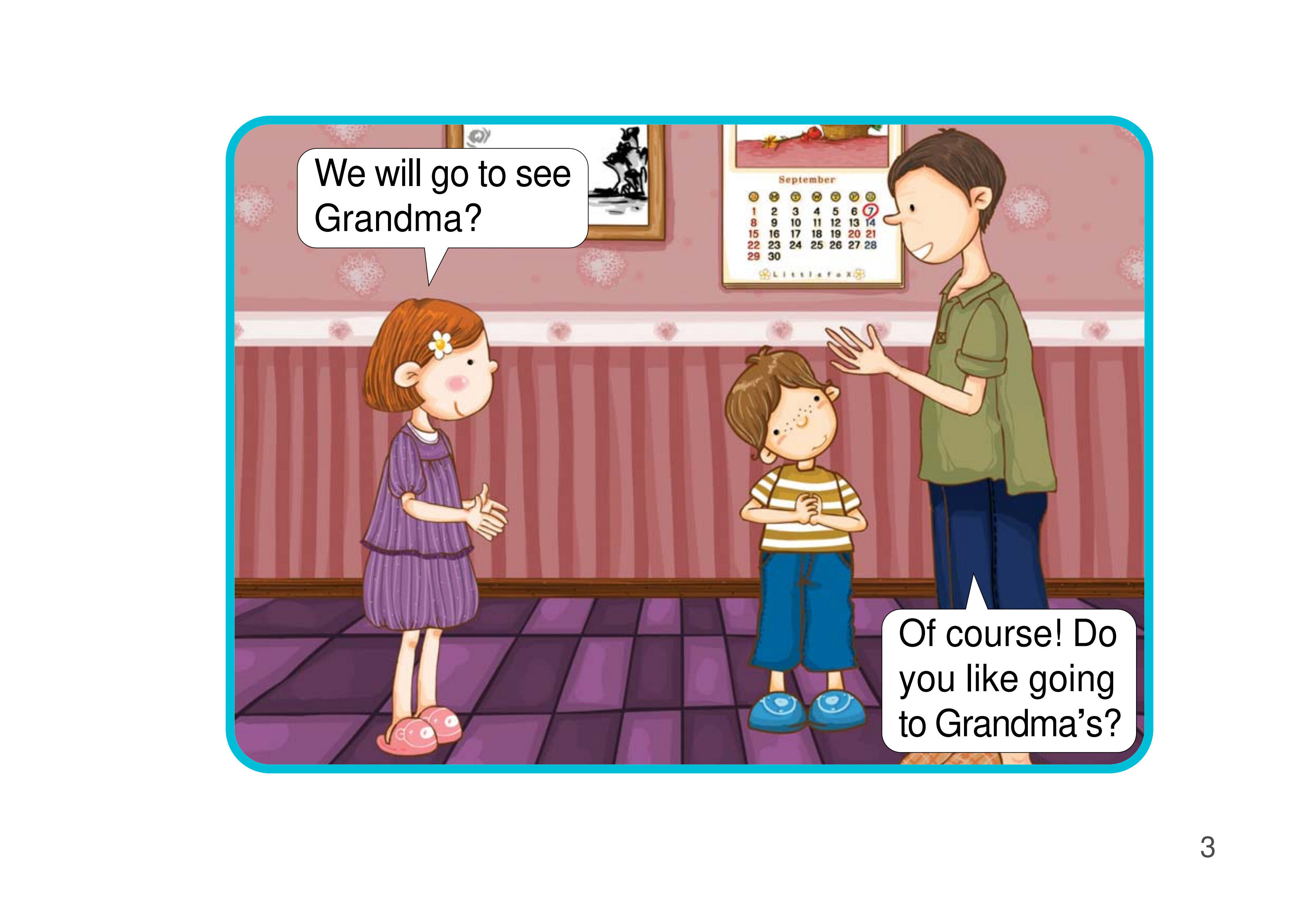 Grandma's Birthday绘本故事第4页