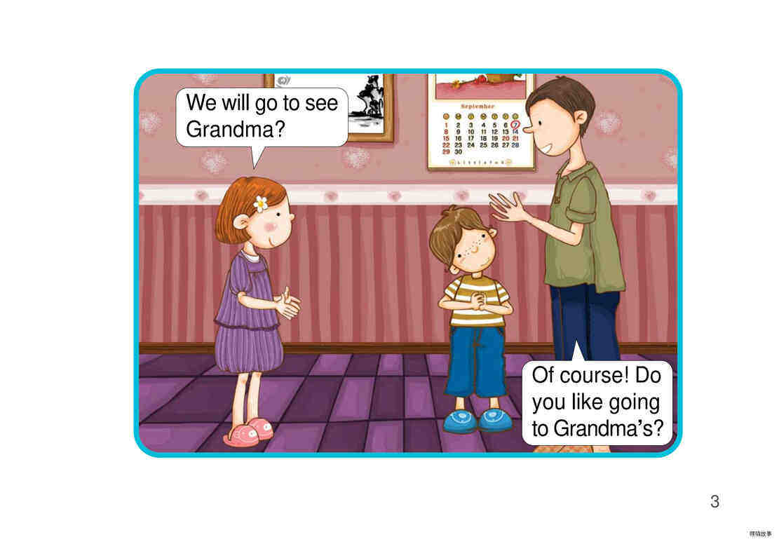 Grandma's Birthday绘本故事第4页