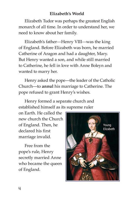 Queen Elizabeth I绘本故事第3页