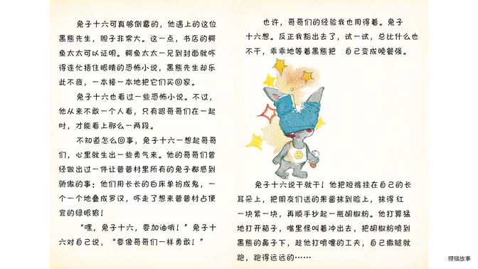 当兔子遇上熊绘本故事第4页