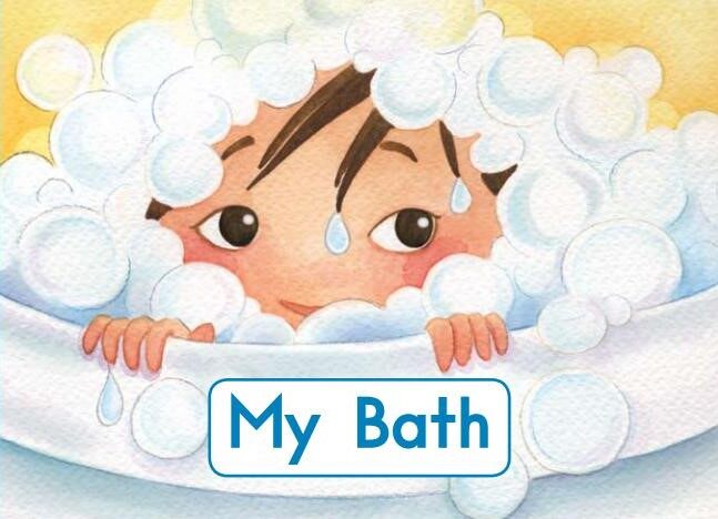 My bath绘本故事第2页