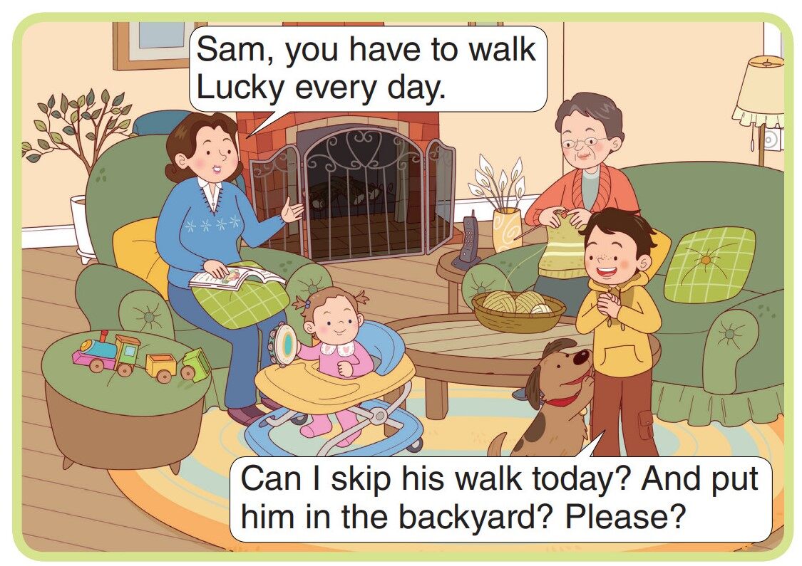 Sam's Mistake绘本故事第3页