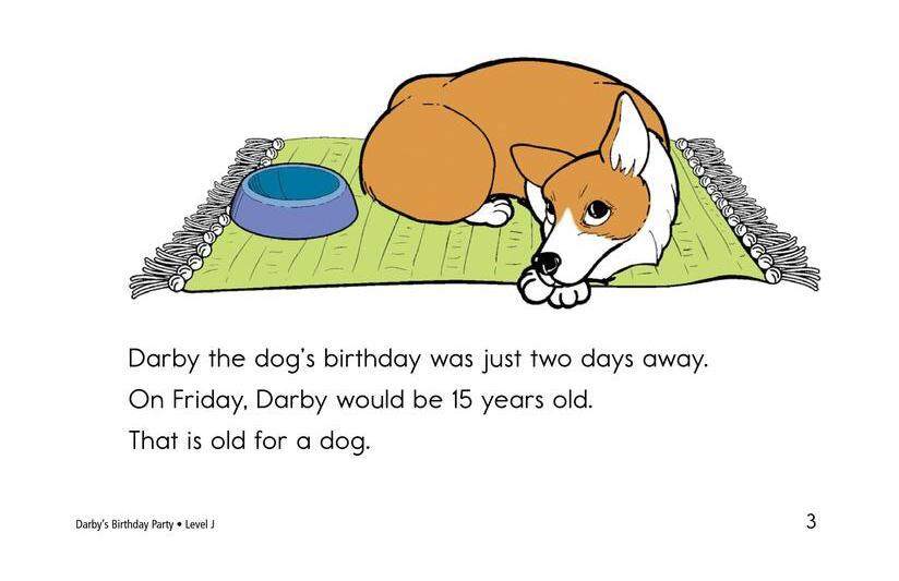 Darby's Birthday Party绘本故事第3页