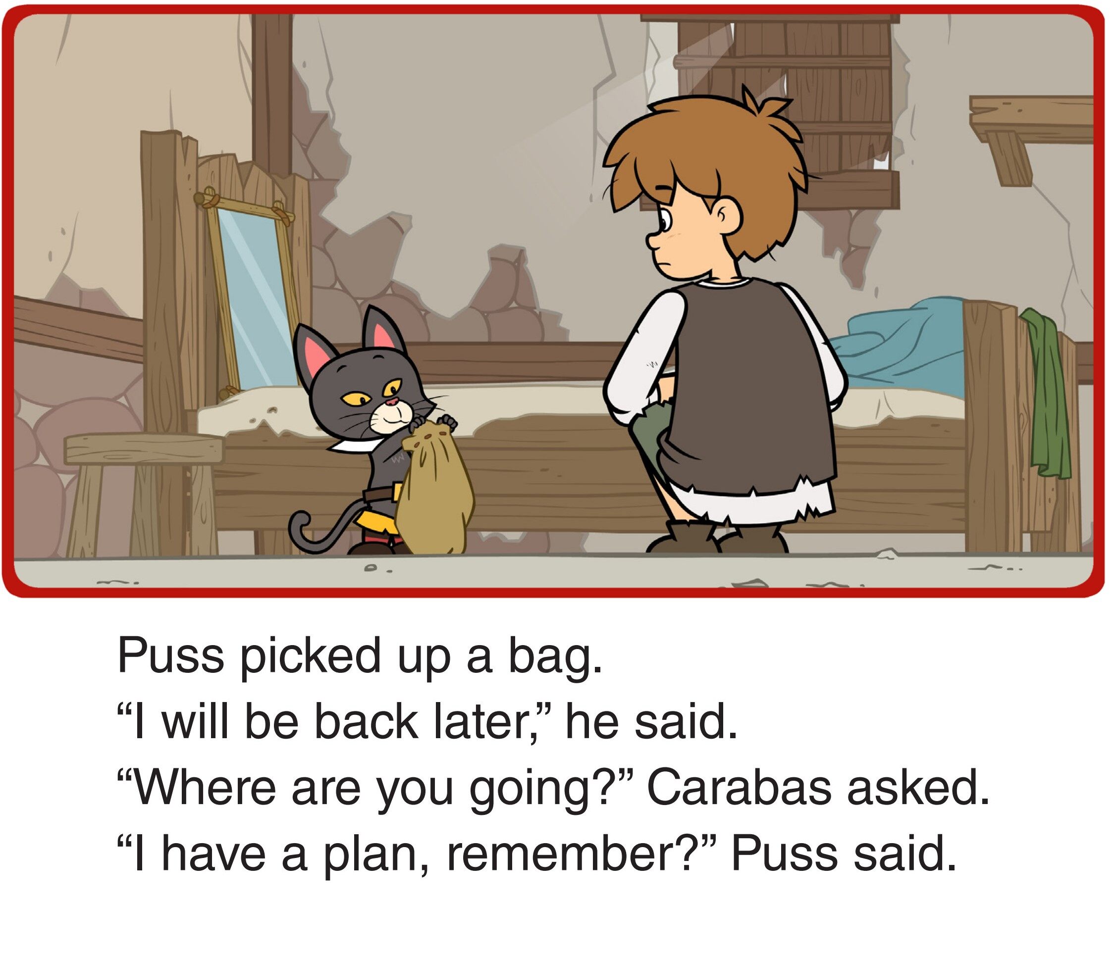 Puss Has a Plan绘本故事第5页