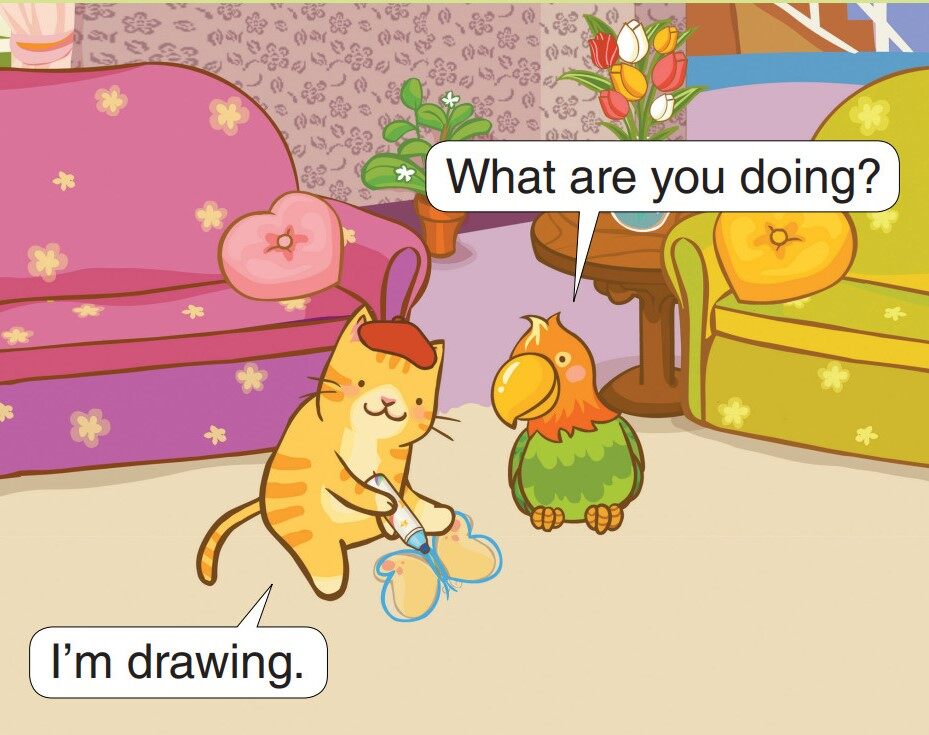 I‘m an Artist绘本故事第2页