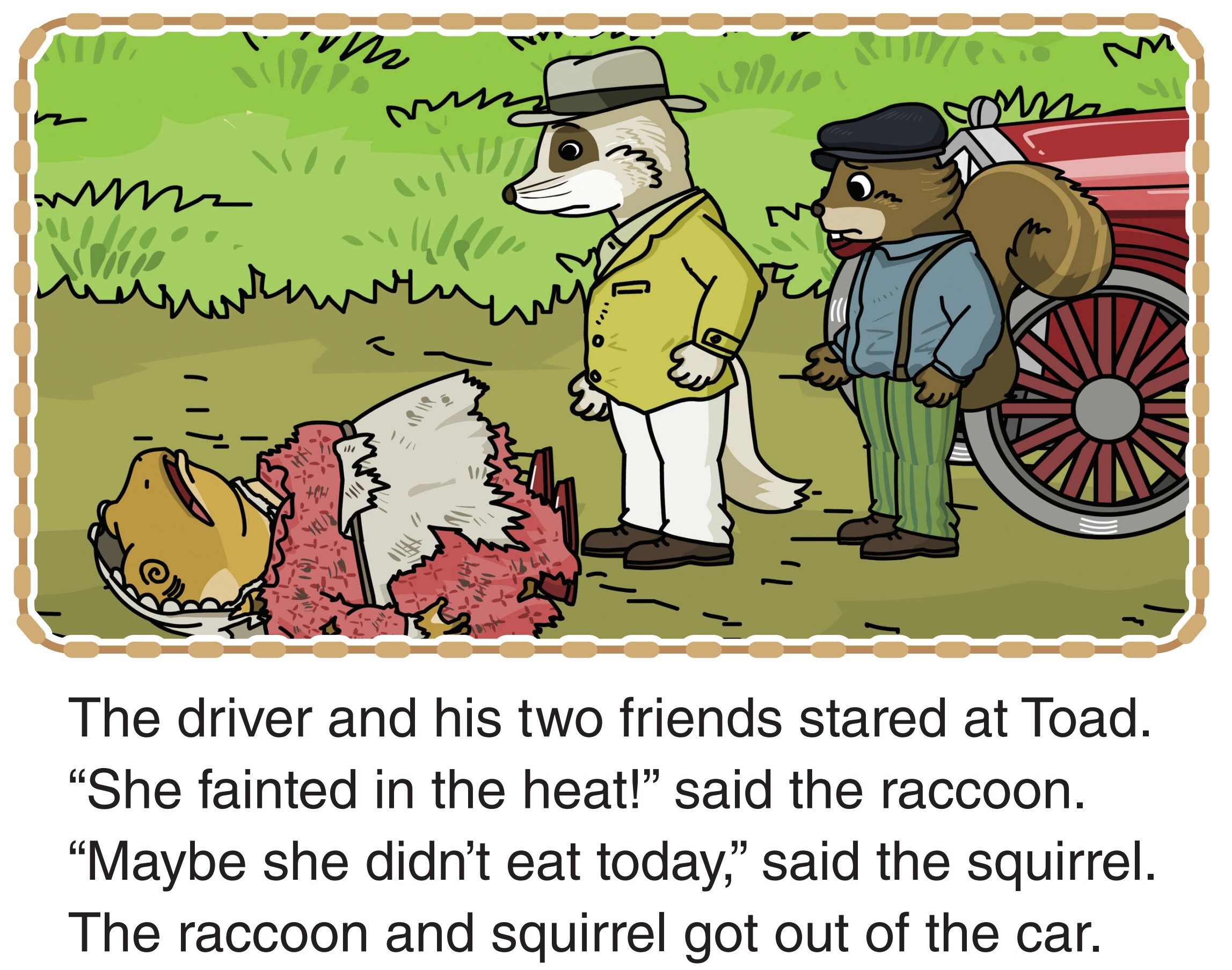 Back in the Driver’s Seat绘本故事第3页