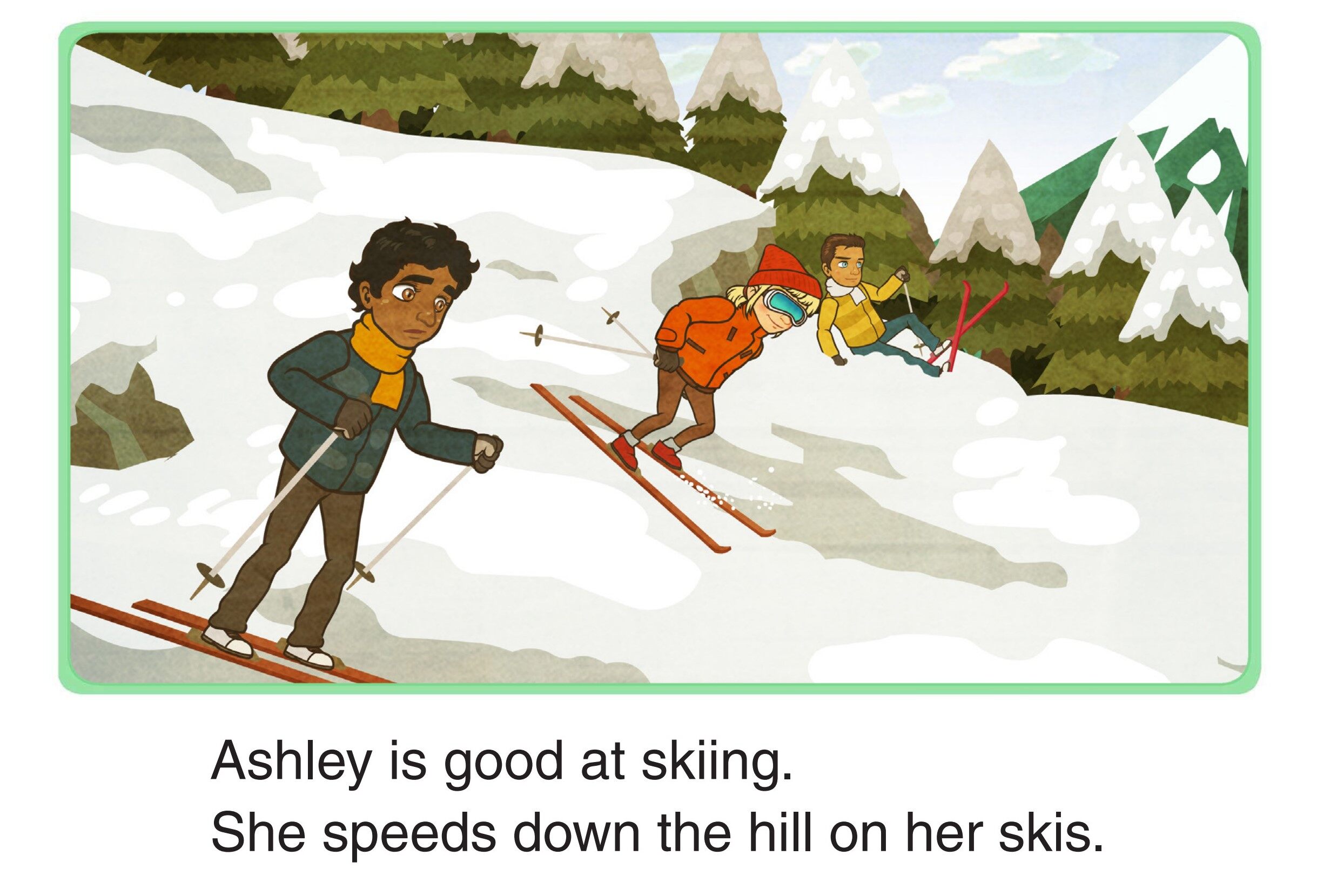 Good at Sports绘本故事第3页