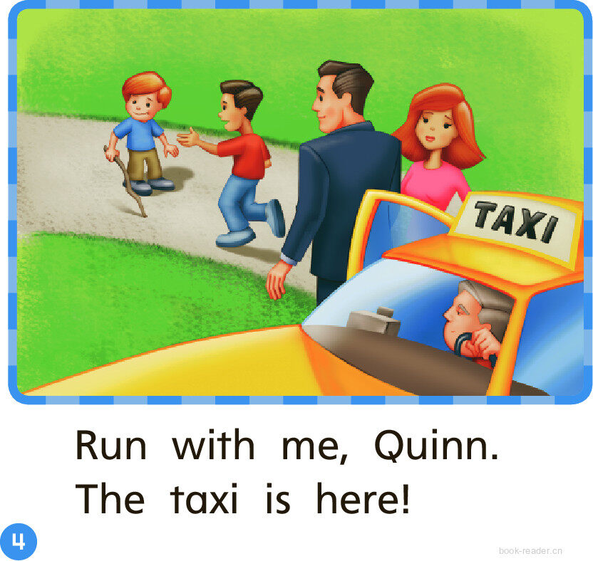 GK On U08W1 Run, Quinn!绘本故事第5页