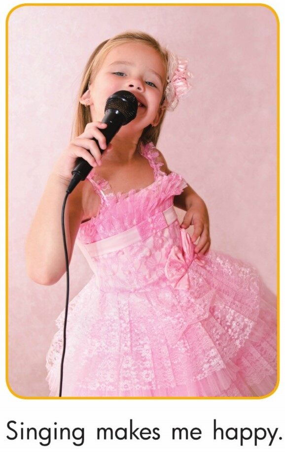 What Makes Me Happy？绘本故事第4页