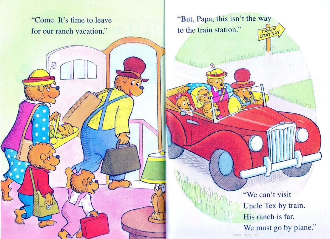 The Berenstain Bears Out West绘本故事第3页