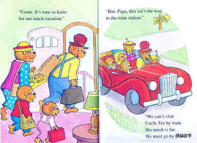 The Berenstain Bears Out West绘本故事第3页