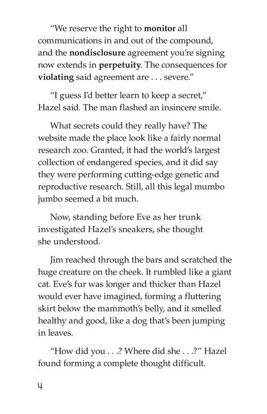 The Zoo of Extinct Animals绘本故事第4页