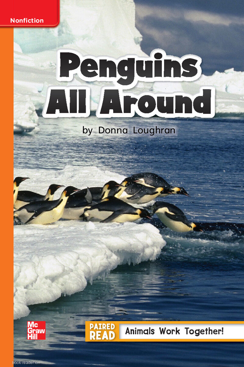 G1 App U4W2 Penguins All Around绘本故事第2页