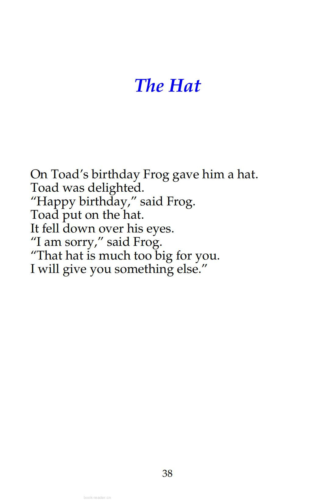 4-04 The Hat绘本故事第3页
