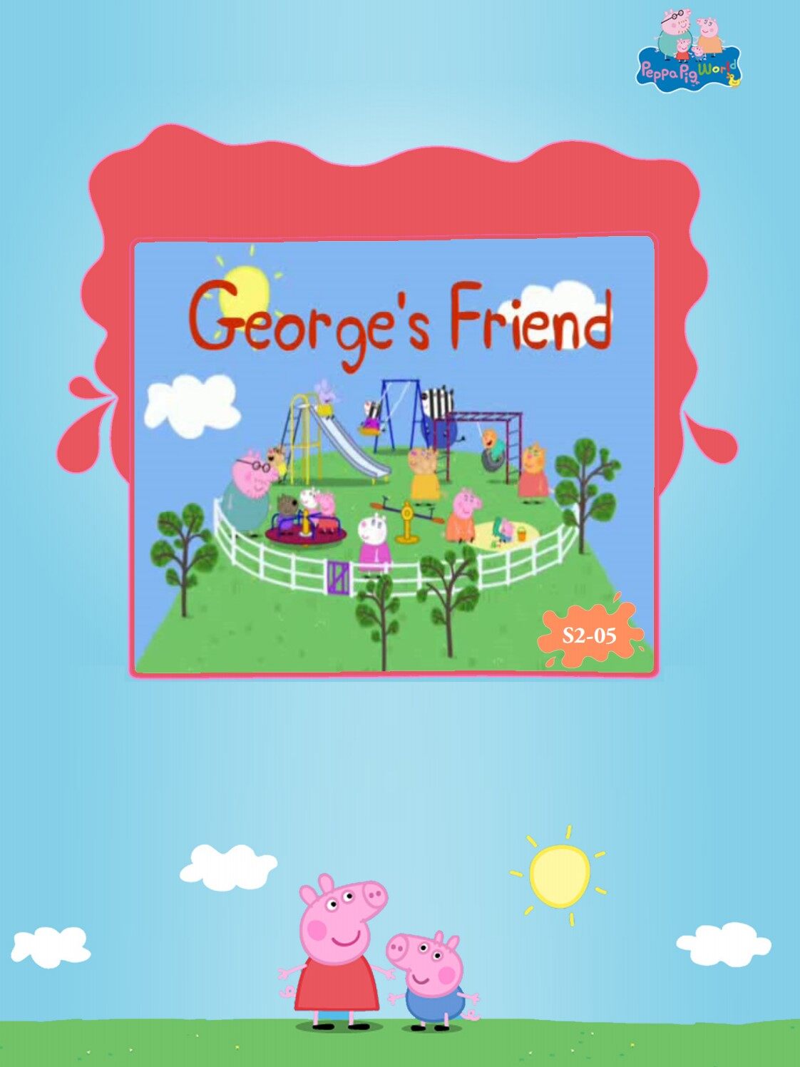 George's Friend绘本故事第2页