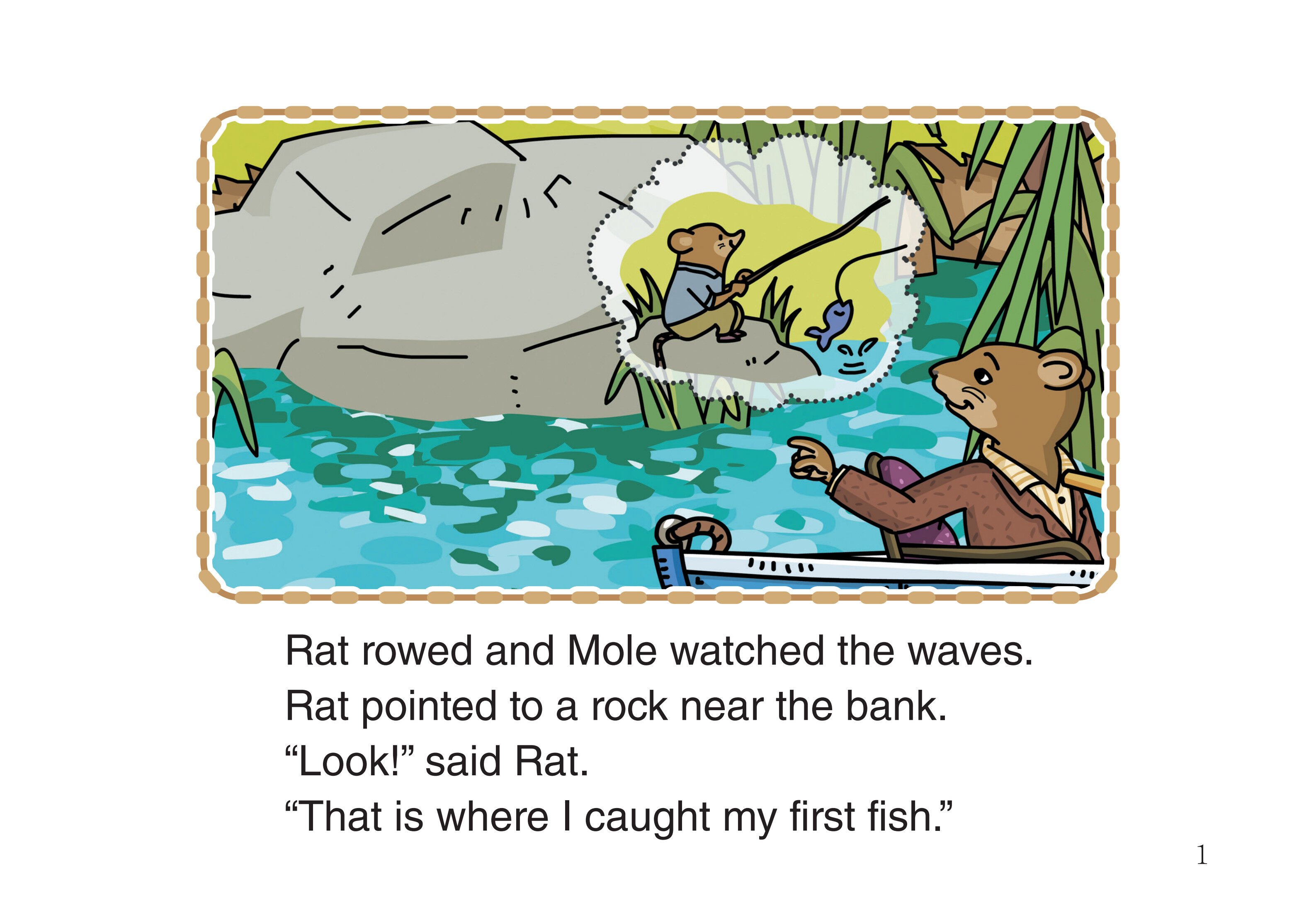 Getting to Know the River绘本故事第3页