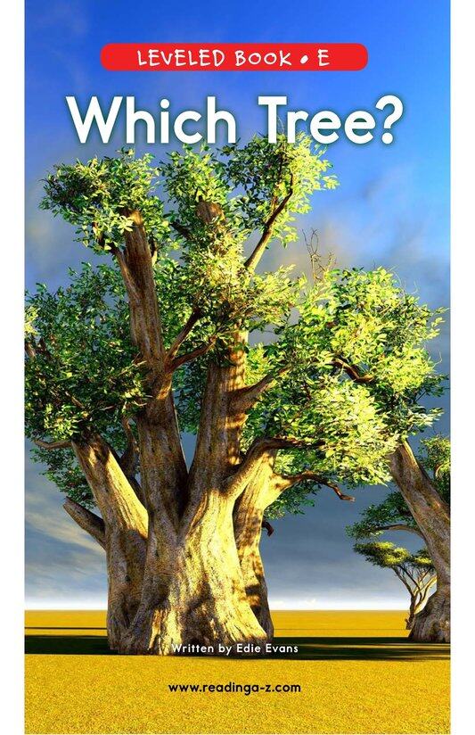 Which Tree绘本故事第2页