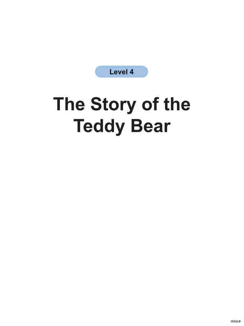 The Story of the Teddy Bear