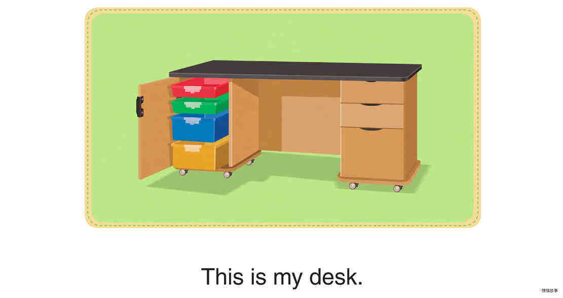 Who Am I -This Is My Desk绘本故事第2页