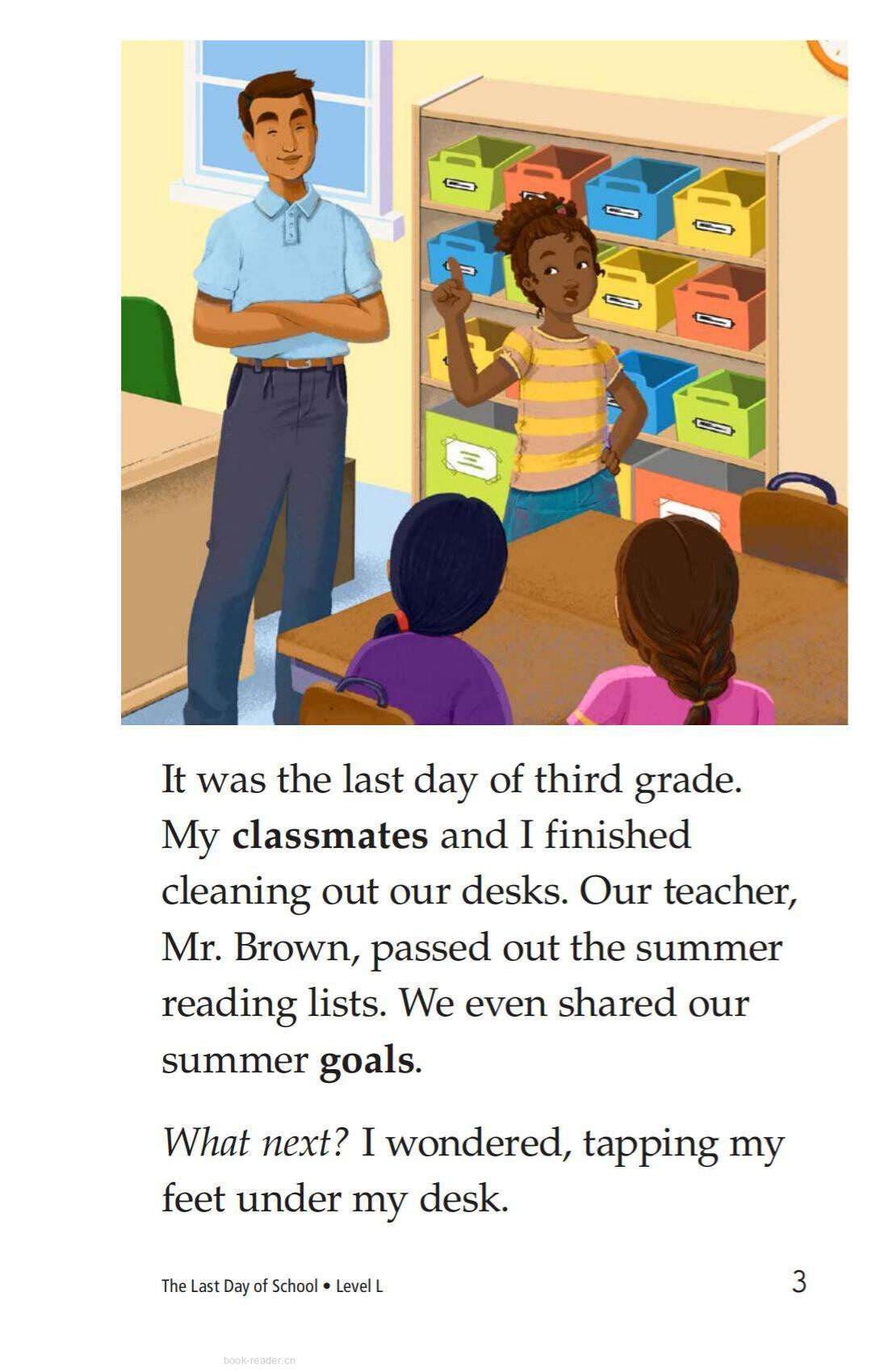 The Last Day of School绘本故事第3页