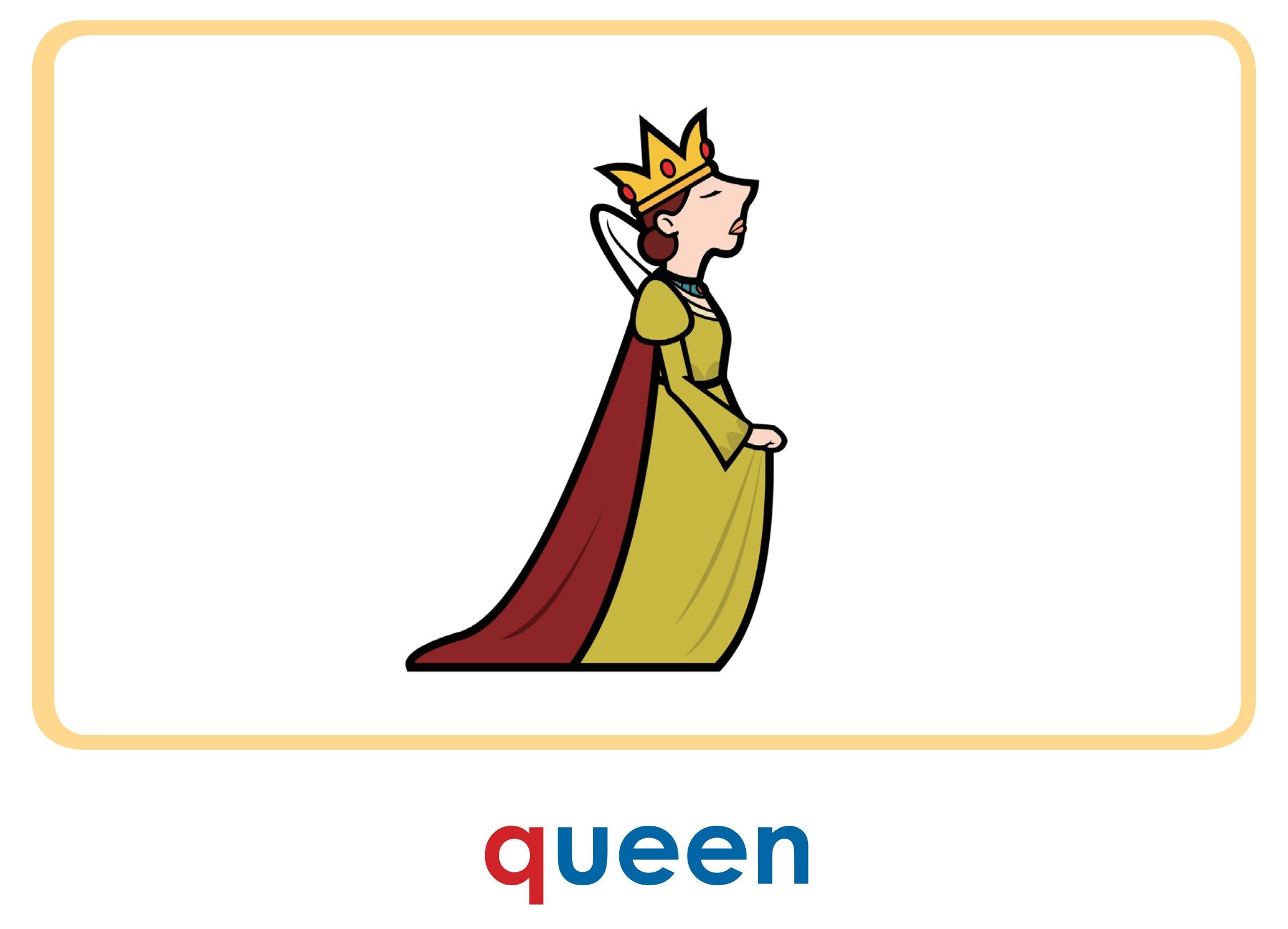 Letter Qq绘本故事第3页