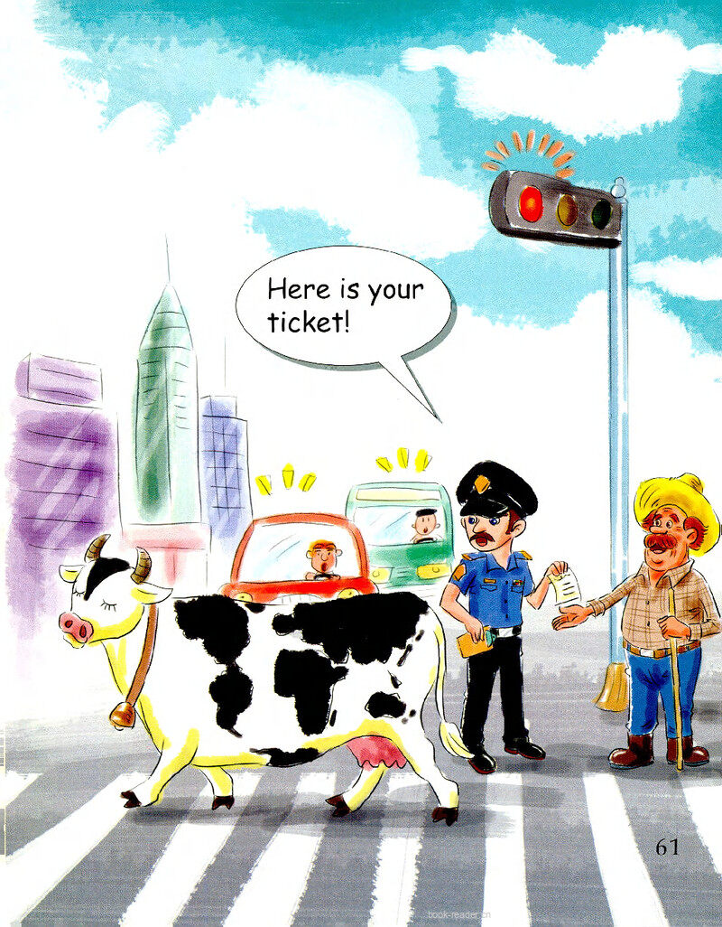 The Cow Didn't Listen!绘本故事第3页