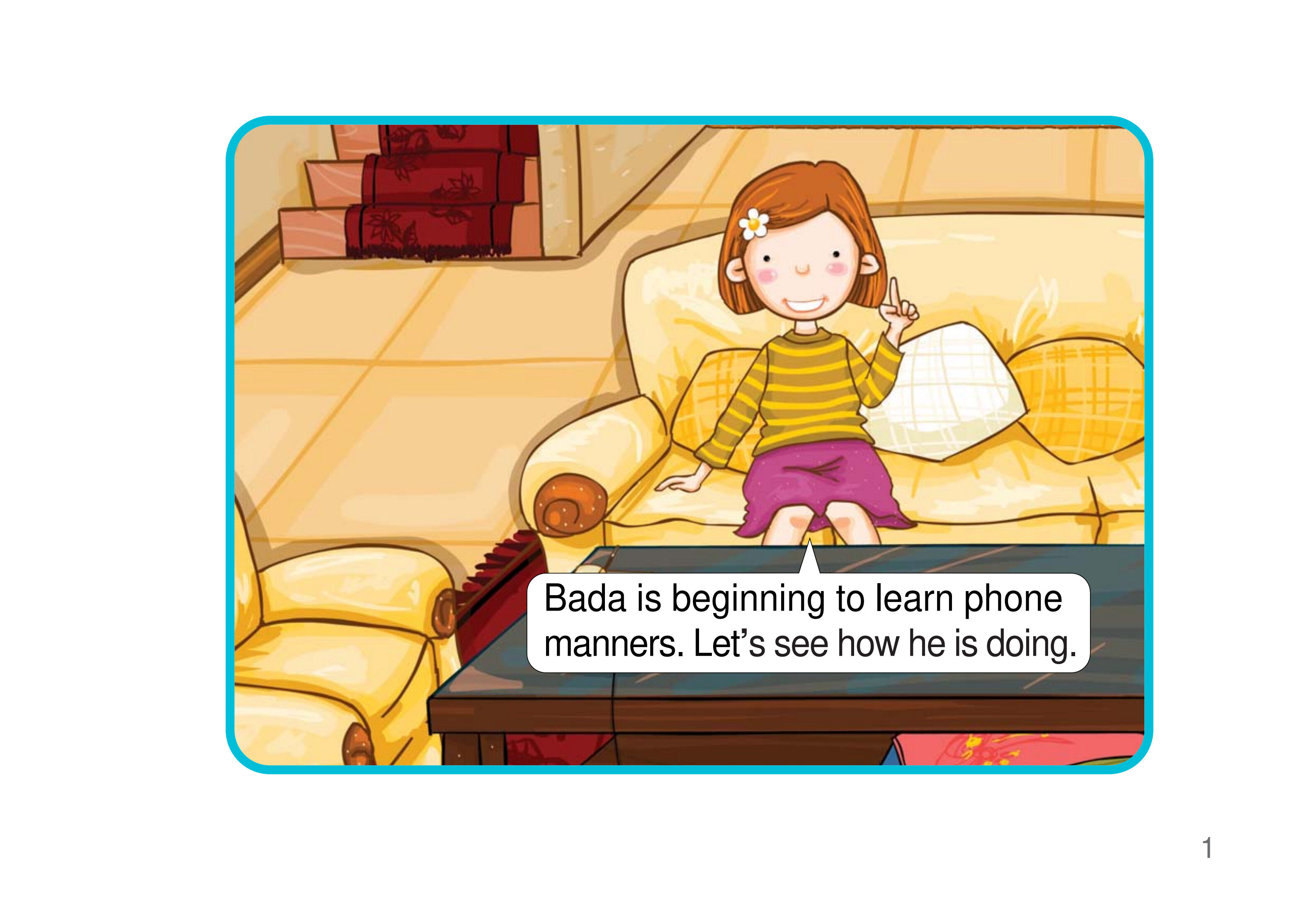 This Is the Kangs' Residence绘本故事第2页