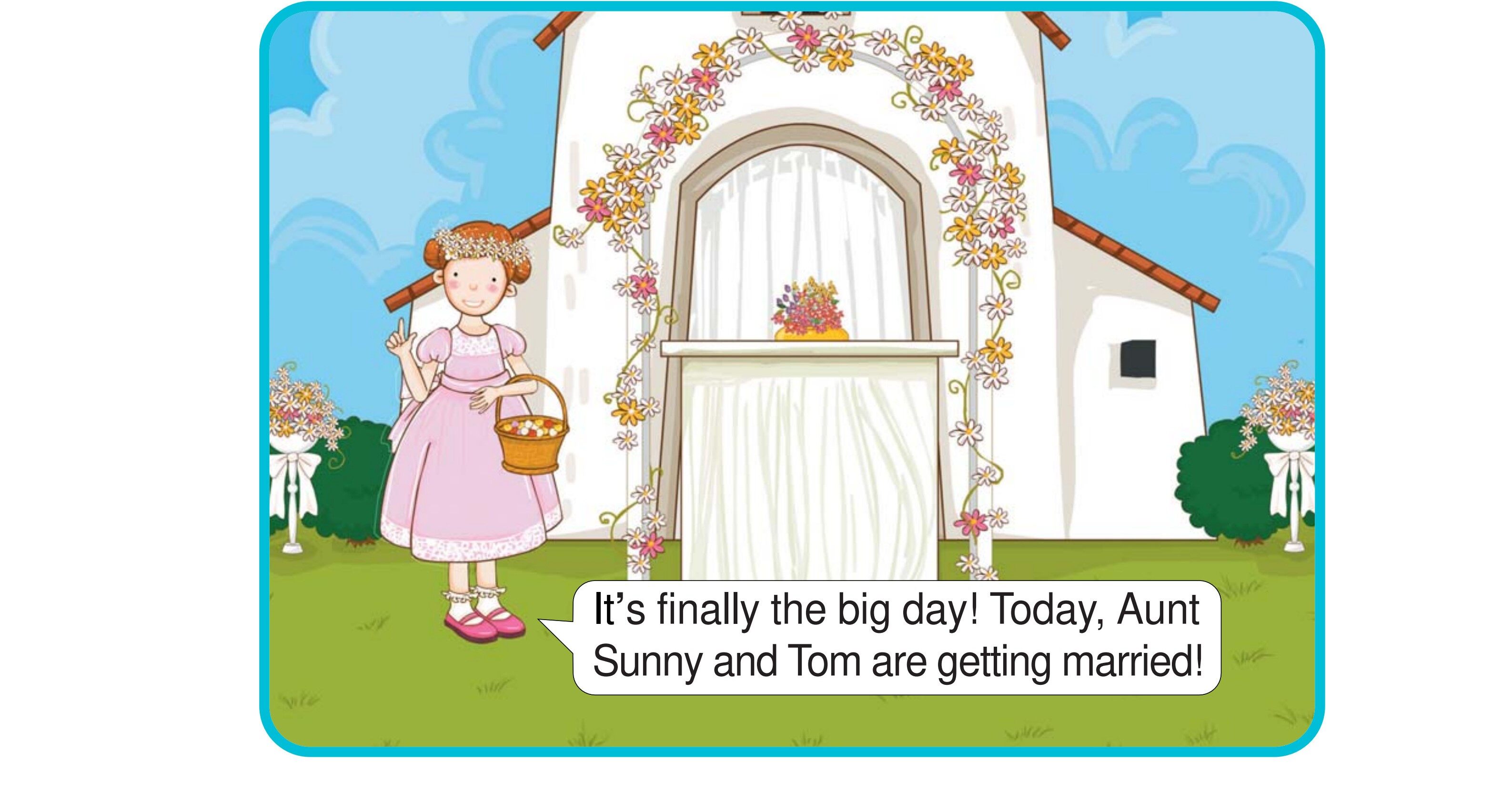 The Wedding绘本故事第2页